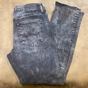 Mens American Eagle Distressed Jeans Stonewashed 31 31x30